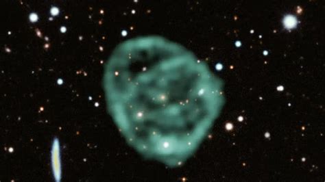 Astronomers discover new 'odd radio circle' near the center of our .